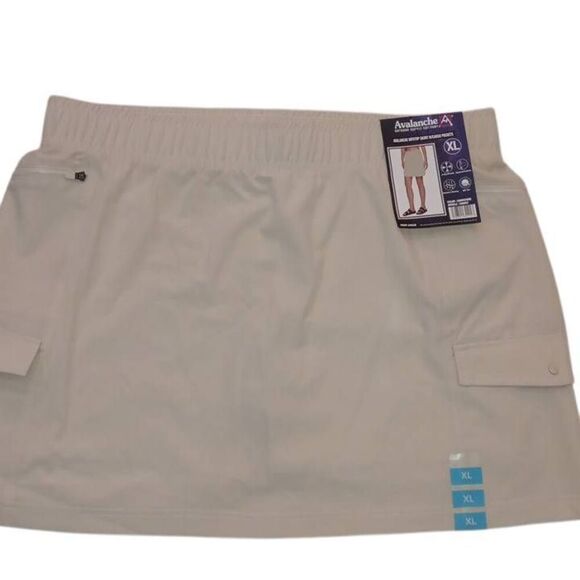 Avalanche, Ripstop, Skort with Cargo Pockets NWT Size XL  Elastic Waist  Activew - Picture 1 of 13